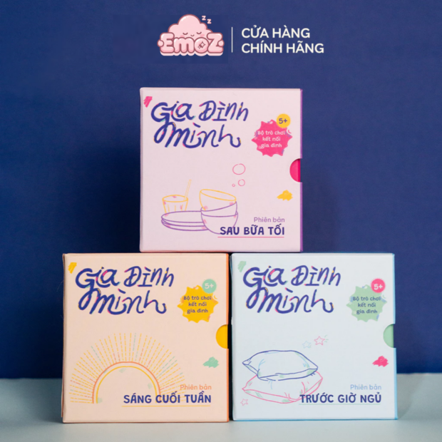 Bộ trò chơi kết nối: Gia Đình Mình (Combo 3 phiên bản)