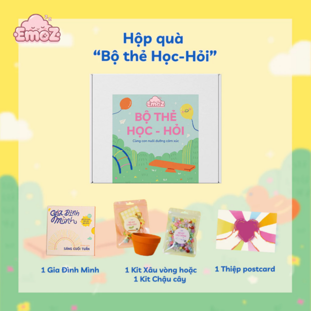 Set quà cho bé Bộ thẻ học - hỏi, dạy con